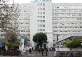 Hospital de San Cecilio de Granada donde se aplica la técnica de monitorización de la presión intracraneal