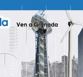 Cartel de OnGranada Tech City para las jornadas de contratación para el sector tecnológico